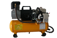 Mini compresseur d'air à énergie solaire, 12V, haute efficacité, décharge longue durée, sans huile, avec réservoir de 8 l, coupure automatique