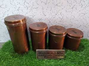 Suministros funerarios de latón para mascotas, urna de pata de Mascota, Brassworld, India - Product Image 2