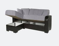 Sofá Cama Esquinero Napoli de Alta Calidad, Superventas, Estilo Europeo Moderno, Tapicería de Tela Plegable, Sofá Cama de Lujo con Tapicería de Terciopelo