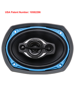 Edge SPB69 Kits de déflecteurs d'enceintes de voiture pliables en silicone 6x9 pouces avec mousse alvéolée, pour l'amélioration de la qualité sonore et des enceintes - Product Image 6