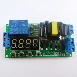 Io23b01 conversor multifuncional ac 110v 220v, módulo de temporizador e bloqueio automático