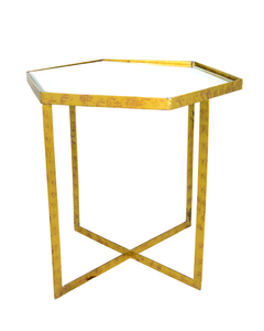 Elegant Modern Coffee <b>Table</b> White Marble Rustic Look Ergonomic Metal Frame <b>Copper</b> Finished Attractive Stainless Decorative <b>Table</b> - Product Image 6