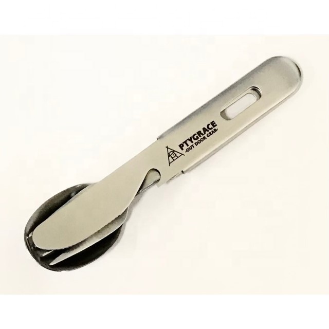 SPICE Set Posate Da Viaggio 3 Pezzi In Acciaio Inox - Forchetta, Coltello E Cucchiaio Lavabili In Lavastoviglie - Ideali Per Campeggio, Picnic, Ufficio - 5