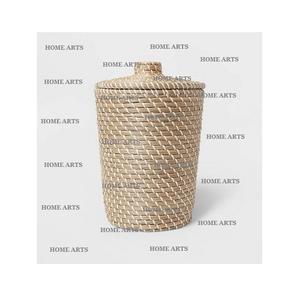 Panier de rangement pour vêtements de forme ronde de créateur Panier à linge en jute de taille personnalisée de haute qualité du fabricant en Inde - Product Image 5