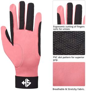 Fabricante Venta caliente Guantes de equitación Niños y adultos Transpirable y usable Logotipo personalizado Guantes de cuero para montar a caballo - Product Image 4