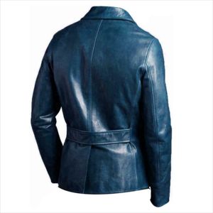 Chaquetas de cuero de ante para hombre, Color sólido, informal, Popular, sencillo, de otoño, 2022 - Product Image 2