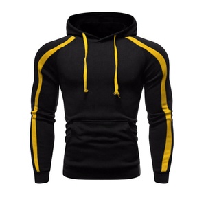 Jersey deportivo informal ajustado para hombre, de manga larga Sudadera con capucha, sudaderas personalizadas Unisex OEM, camisetas personalizadas teñidas lisas - Product Image 5