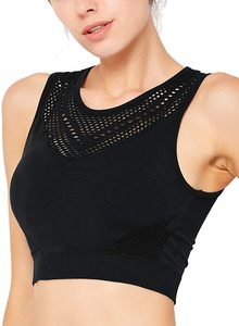 Wholesale Workout Women's Pink Activewear Tank <b>Tops</b> Cropped Ladies Tank <b>Top</b> Plain - Product Image 6