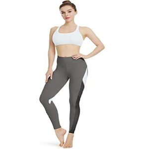 Multi Panel Color High Waist Women's Yoga <b>Pant</b> <b>Mesh</b> Block Workout Gym Leggings Sets Scrunch Butt Fitness Wear Tights For Womens - Product Image 4