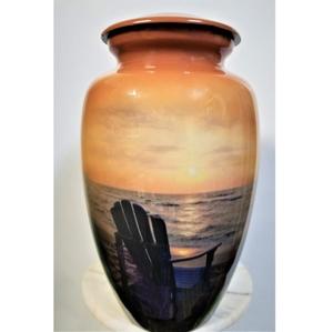 Ferme à cendres en métal avec image de la fierté des agricoles, urne de crémation pour adultes de Style américain/européen - Product Image 3