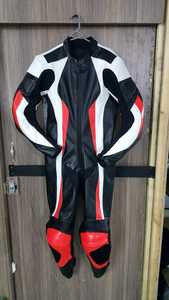 Custom Men's Racing Motorcycle Sportswear-Chaqueta y pantalones de cuero a prueba de viento de talla grande para motociclistas - Product Image 4