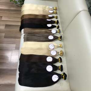 ผมต่อทรงแอฟโฟร่แบบตรงจากคนบราซิล,ผมบริสุทธิ์เวียดนามสีธรรมชาติ - Product Image 2