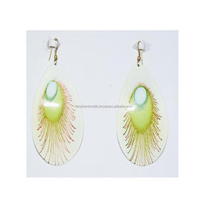 2026 bijoux de noël décembre bleu patine cuivre bijoux boucles d'oreilles vert cuivre-aluminium boucles d'oreilles été vêtements bijoux - Product Image 4