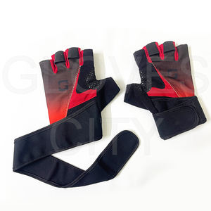 Gants colorés à un point latéral Nouvelle mode Gants en cuir à couture latérale Style de gymnastique urbaine pour l'haltérophilie Marque privée - Product Image 2