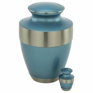 Juego de urna de cremación de latón de primera calidad, accesorio funerario gris, urna conmemorativa de recuerdo de crematorio - Product Image 5