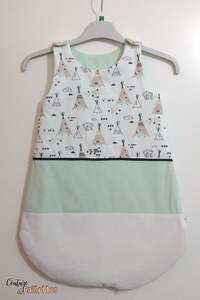 cotton organic baby <b>sleeping</b> bag newborn <b>gift</b> stroll - Product Image 2