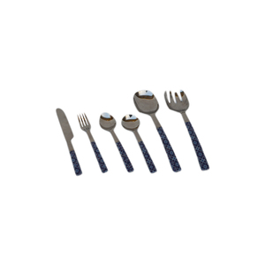 Juego de cubiertos Royal, cucharas, cuchillo y tenedor con caja de embalaje de color rojo para el hogar, Hotel, restaurante, diseño de utensilios de cocina - Product Image 4