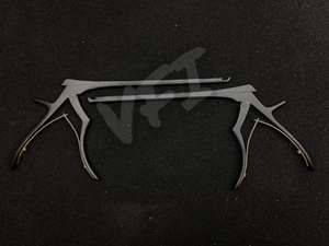 Noria herrería laminección, rongeles de 7 ", calidad, recubierta de negro - Product Image 2