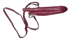 Authentic Women's Genuine Leather Messenger <b>Sling</b> Bag Candy Pattern Style with Embroidery Ruched Rivet Decorations Authentic - Product Image 4