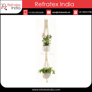 Étagère en macramé et support de plantes, fabrication Standard, pièces - Product Image 4