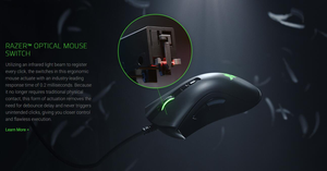 Chuột Chơi Game Razer Deathadder V2 Chính Hãng Cần Thiết Chuột Chơi Game Lấy Nét 20000 DPI + Cảm Biến Quang - Product Image 6