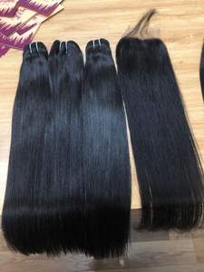 APOHair-Paquetes de cabello humano sin procesar DD SDD Super doble dibujado negro recto 10A estilos de grado longitudes de onda 8-28 pulgadas, venta al por mayor - Product Image 6