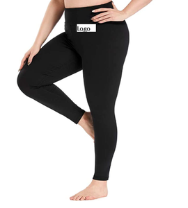 Plus Size Leggings High Waist Athletic Workout Yoga Pants Pockets Women's Tummy Control Best Thick Long Hot Selling - Product Image 6