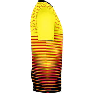 Nouveau maillot de tennis pour hommes fabriqué en usine dernier style imprimé par sublimation vêtements de sport en polyester de taille personnalisée ensembles d'uniformes de tennis - Product Image 3