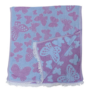 Serviette Jacquard 4 pièces, serviette de style hamac turc, tissée, 100% coton, vente en gros, 100x180cm - Product Image 5