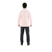 T-shirt personnalisé pas cher, coupe ajustée, manches longues, 100 % coton, 220 grammes (200 g/m²), séchage rapide, uni, teint, pour usage décontracté