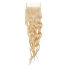 Cheveux humains indiens vierges Remy, en vrac doux, style vague naturelle, double trame, dentelle blonde décolorée, tissage brut simple dessiné - Product Image 4
