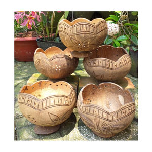 Maceta de Cáscara de Coco, Artesanía Animal con Materiales Naturales, Buen Precio (Kaylin: WS: +84 817092069) - Product Image 1