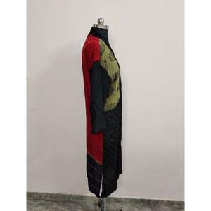 Lightweight Kimono Cover for Women Perfect Summer/ Spring Beach 100% Handmade Vintage Style Indian Silk Robe for <b>Gifts</b> - Product Image 4