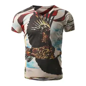 Модная супер мягкая хлопчатобумажная сублимационная футболка для отпуска Pima suprime качество частная этикетка производство уличной одежды