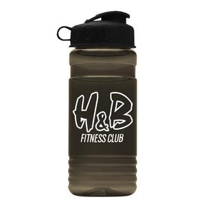 Tapa abatible de botella RPET de 20 oz fabricada en EE. UU. con su logotipo - Product Image 3