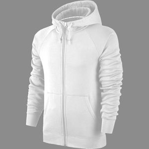 High Quality Plus Size Long Winter Hoodies Customizable 100% Cotton Fleece Zipper Closure <b>Sweatshirt</b> - Product Image 3