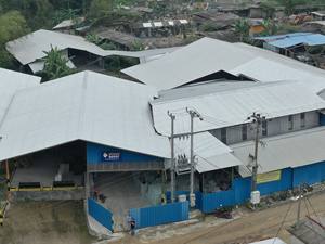 Nouvelle baignoire autoportante moderne avec bain à remous et drain - Baignoire en résine de terrazzo Bali 2021 Vente chaude - Product Image 5