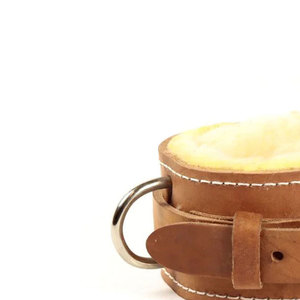 Correas de Tobillo de Cuero para Levantamiento de Pesas de Alta Calidad Hechas a Medida - Geo Brother Co, Cierre de Gancho y Bucle, Transpirables, Ajustables, Unisex - Product Image 2