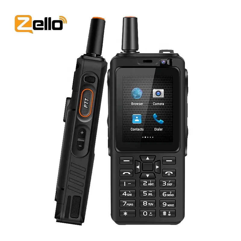 Ledakan 4G Tombol Interkom F40 Ponsel Pintar Android Ptt Poc Wei La Tao GPS Jaringan Publik Zello