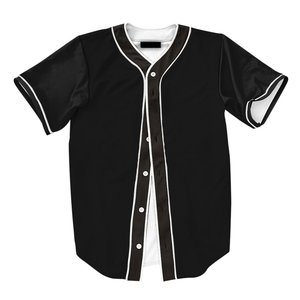 Maillot de Baseball pour hommes, avec Logo OEM, tissu respirant, ample à maille, personnalisé - Product Image 5