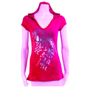 Sudadera con capucha para mujer, con estampado - Product Image 3