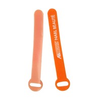 Attaches de câble en nylon réutilisables colorées avec logo personnalisé, sangle souple avec fermeture auto-agrippante
