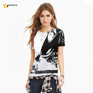 Camisetas de hombre de alta calidad Venta al por mayor Impresión de sublimación digital 3D Diseño en blanco Tallas grandes Compresión corta Pantalla sólida - Product Image 2