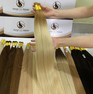 Extensiones de cabello humano liso de Color rubio, pelo virgen con cutícula, calidad superior, venta al por mayor, 613 - Product Image 6