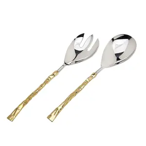 Supplier Of Metal Cutlery Gold Plated Handmade Designer Fancy Cutlery Hot Selling Table Top Dinner Ware Luxury Metal Cutlery