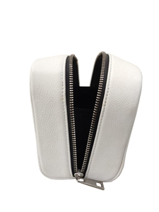 Geometric Pattern Customized Color Zipper Closure Genuine <b>Leather</b> for Case Fashion Style Cosmetic <b>Bags</b> MON EXPORTS Brand - Product Image 5