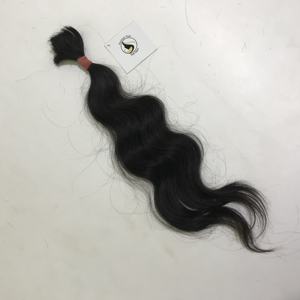 Nueva llegada de la onda del cuerpo Natural y rizado Natural 100% pelo humano virginal sin procesar de Vietnam - Product Image 5