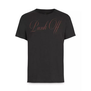 Camisetas personalizadas de diseño exclusivo 2026, serigrafiadas, de tejido tri-blend, color negro, para niños/hombres, según los requisitos y demanda del cliente. - Product Image 1