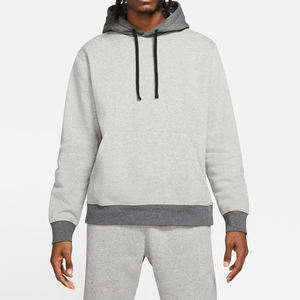 Chándal de pantalón con capucha liso de 2 piezas de lana gruesa para hombre de alta calidad hecho a medida al por mayor para deportes para invierno de talla grande - Product Image 4