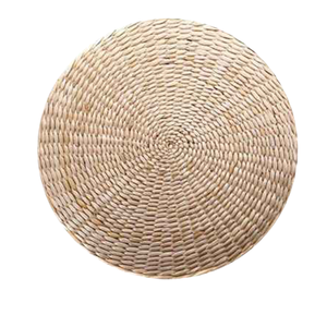Vietnamese Water Hyacinth Round Cushion Pad <b>for</b> Living Room New Style Cushion Pad With Best Price - Product Image 6